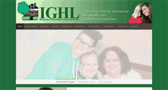 Desktop Screenshot of ighl.org